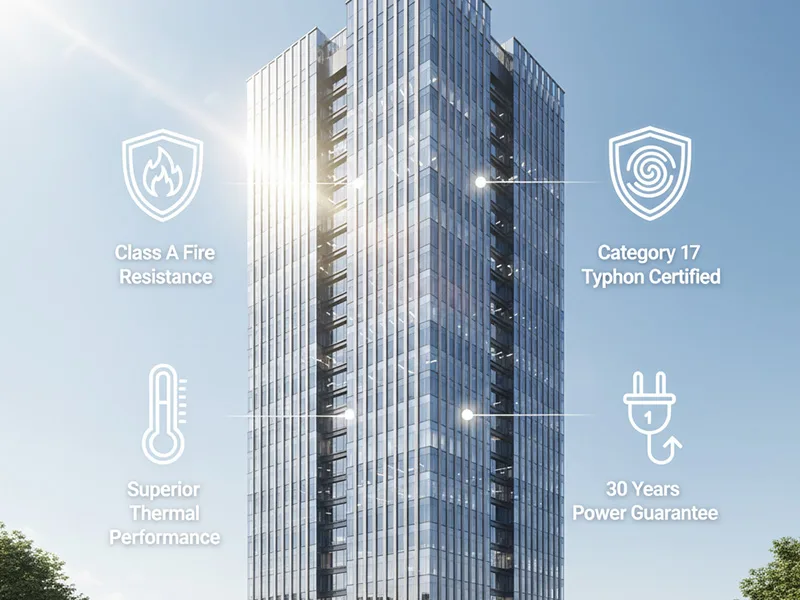 Advantages of Our BIPV Facade System