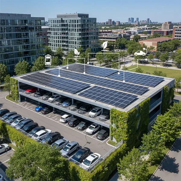 BIPV Solar Carport:Maximize Your Space & Sustainability