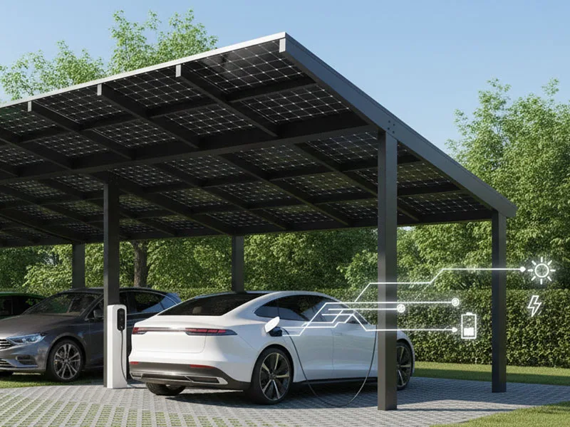 Solar Carport BIPV Solution