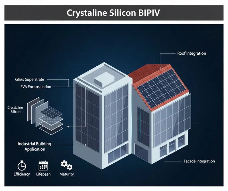 Crystalline Silicon BIPV
