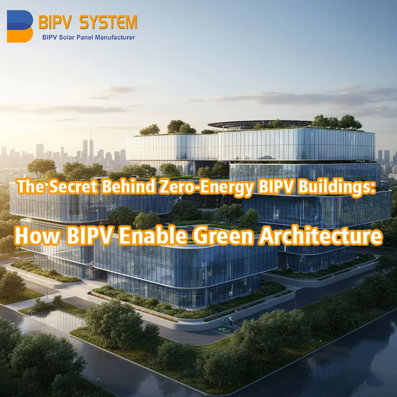 The Secret Behind Zero-Energy BIPV Buildings