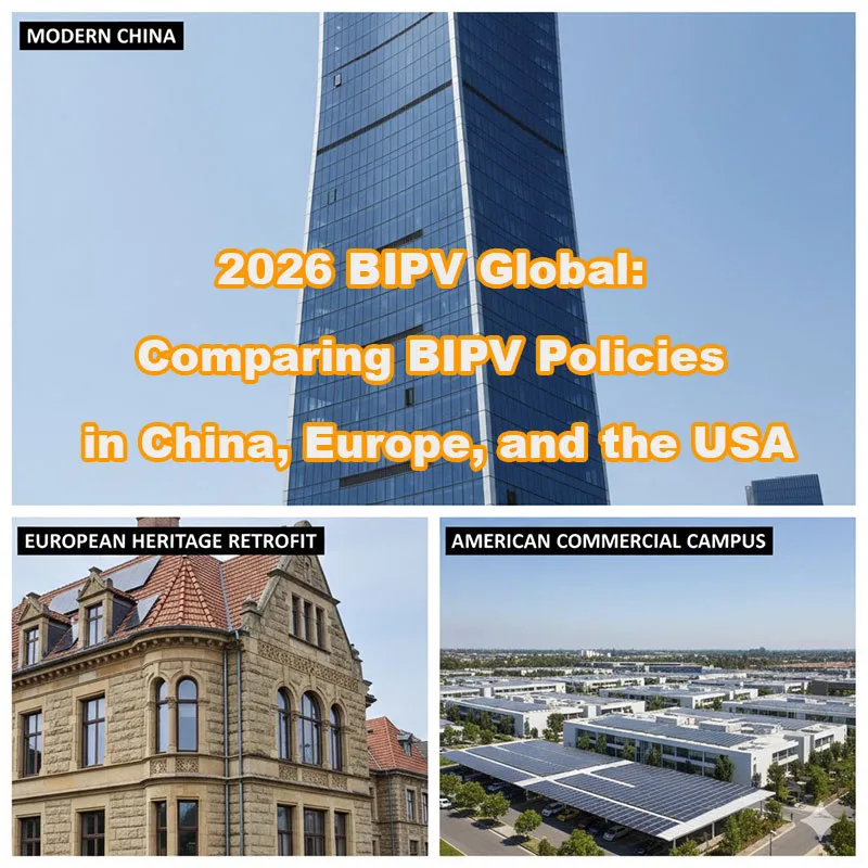 2026 BIPV Global: Comparing BIPV Policies in China, Europe, and the USA
