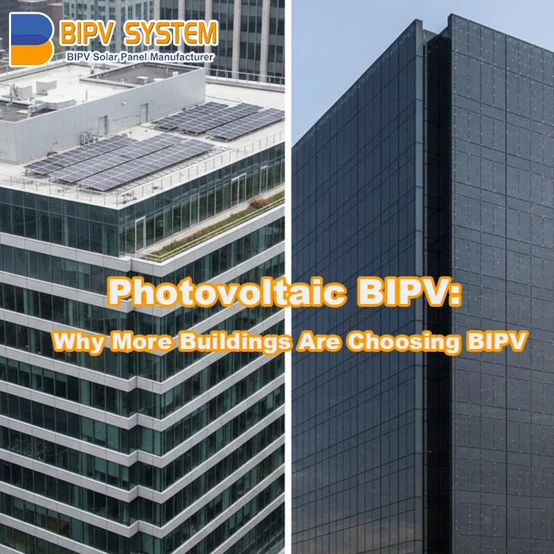 Photovoltaic BIPV: Why More Buildings Are Choosing BIPV