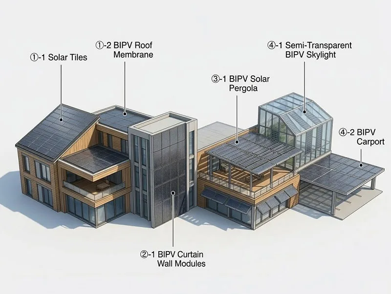 BIPV Application Scope