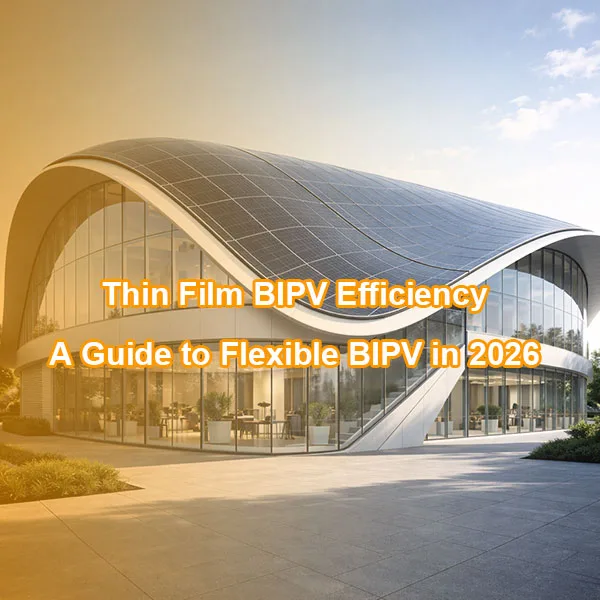 Thin Film BIPV Efficiency: A Guide to Flexible BIPV in 2026