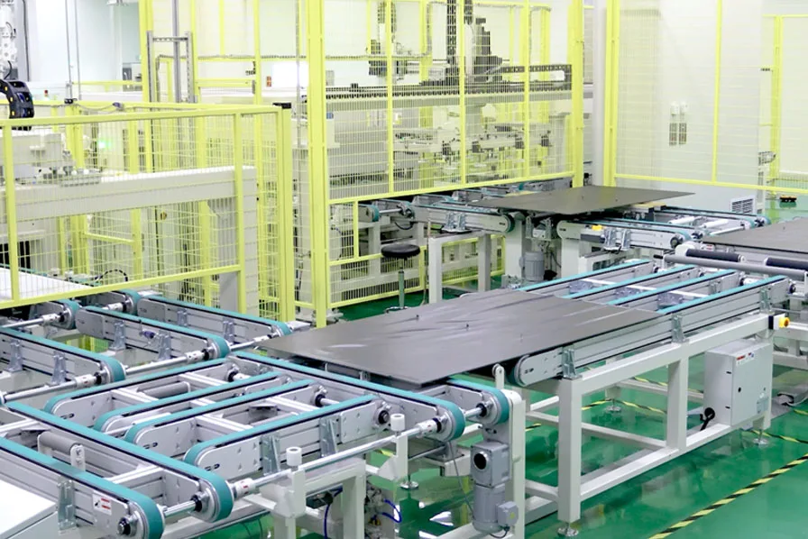 BIPV manufacturing and quality inspection for commercial projects