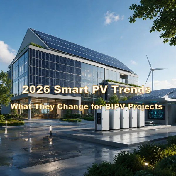 2026 Smart PV Trends: What They Change for BIPV Projects