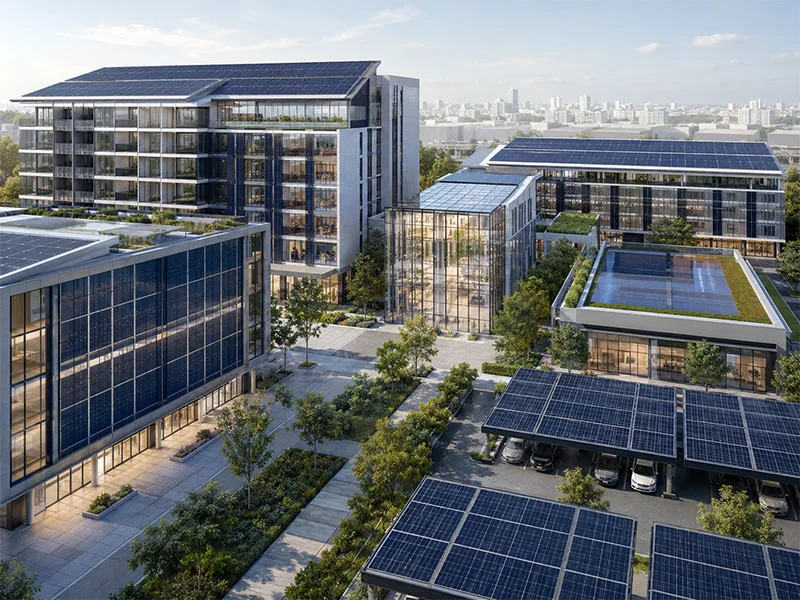 BIPV route selection for developers including facade roof glass and carport systems