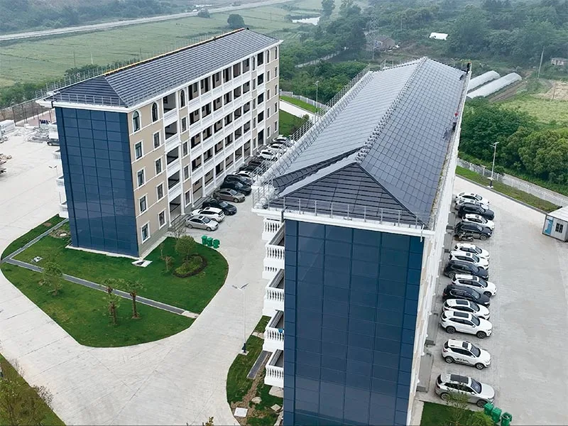 developer BIPV project proof for commercial building value